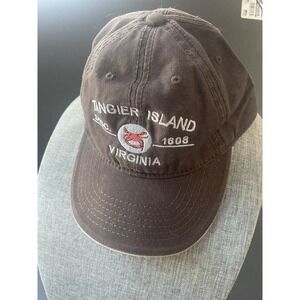 Jacobson Hat Company Tangier Island Virginia One Size Unisex Brown Baseball Cap